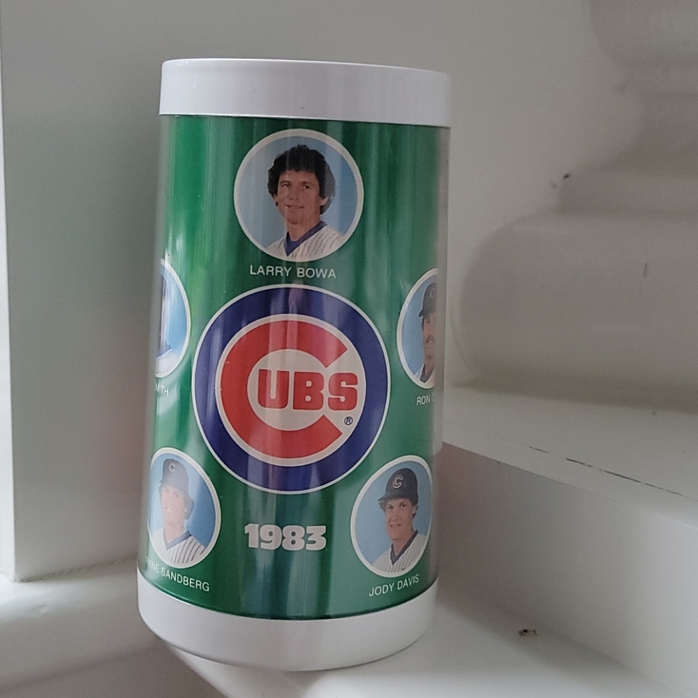 Chicago Cubs Ryne Sandberg 1983 Thermo-Serv Plastic Mug Cup